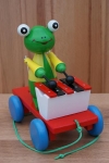 Frosch mit Xylophon